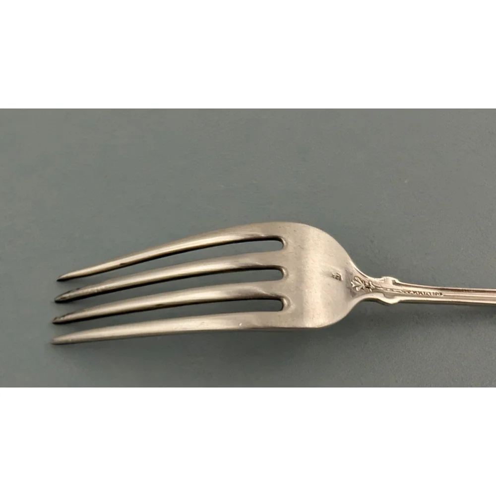 Whiting Manufacturing Co. Italian Pattern Sterling Silver Fork 6-1/4
